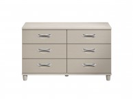 KT Moda Cashmere And Elm 6 Drawer Chest Thumbnail