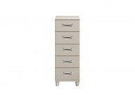 KT Moda Cashmere And Elm Narrow 5 Drawer Chest Thumbnail