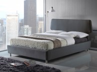 Time Living Sienna 5ft Kingsize Grey Fabric Bed Frame Thumbnail