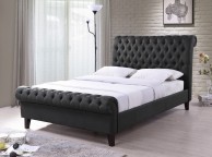 Time Living Richmond 4ft6 Double Grey Fabric Bed Frame Thumbnail
