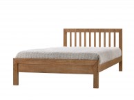 Flintshire Drury 4ft Small Double Oak Finish Bed Thumbnail