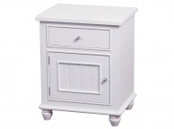 Sweet Dreams Rook Bedside Cabinet in Winter White Thumbnail