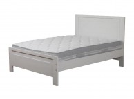 Sweet Dreams Asia 5ft Kingsize White Wooden Bed Frame Thumbnail