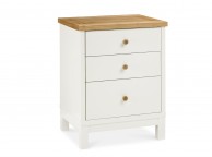 Bentley Designs Atlanta 2 Tone 3 Drawer Nightstand Thumbnail