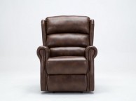 Birlea Manhattan Brown Faux Leather Recliner Chair Thumbnail