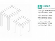 Birlea Santiago Nest Of Tables Thumbnail