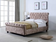 Flintshire Whitford 4ft6 Double Mink Fabric Side Lift Ottoman Bed Thumbnail