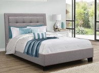Birlea Hamilton 5ft Kingsize Grey Fabric Bed Frame Thumbnail