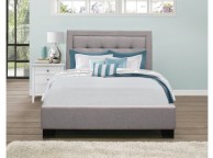 Birlea Hamilton 4ft6 Double Grey Fabric Bed Frame Thumbnail