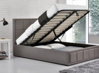 Birlea Hannover 4ft6 Double Grey Fabric Ottoman Bed Thumbnail