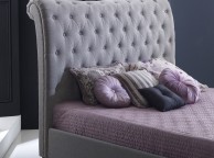 Limelight Larrisa 6ft Super Kingsize Grey Marl Fabric Bed Frame Thumbnail