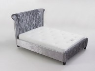 Limelight Epsilon 4ft6 Double Crushed Ice Velvet Fabric Bed Frame Thumbnail