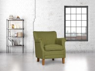 Birlea Alderley Armchair In Olive Fabric Thumbnail