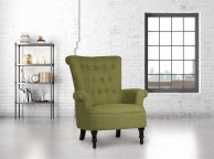 Birlea Edinburgh Armchair In Olive Fabric Thumbnail