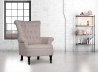 Birlea Edinburgh Armchair In Linen Fabric Thumbnail