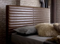 Limelight Himalia Tan 6ft Super Kingsize Bonded Leather Bed Frame Thumbnail