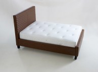 Limelight Himalia Tan 6ft Super Kingsize Bonded Leather Bed Frame Thumbnail