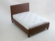 Limelight Himalia Tan 6ft Super Kingsize Bonded Leather Bed Frame Thumbnail