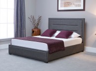 Emporia Knightsbridge 4ft6 Double Grey Fabric Ottoman Bed Thumbnail