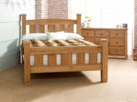 Birlea Woodstock 5ft Kingsize Oak Wooden Bed Frame Thumbnail