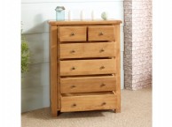 Birlea Woodstock 4 Plus 2 Drawer Oak Chest Thumbnail