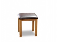 Birlea Woodstock Oak Dressing Table Stool Thumbnail