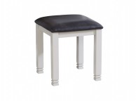 Birlea Woodstock Grey Dressing Table Stool Thumbnail