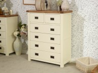 Birlea New Hampshire Cream 4 Plus 2 Drawer Chest Thumbnail