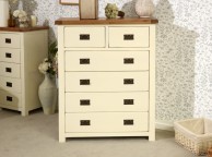 Birlea New Hampshire Cream 4 Plus 2 Drawer Chest Thumbnail