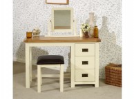 Birlea New Hampshire Cream And Oak Dressing Table Thumbnail