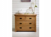 Birlea Malvern Oak 2 Plus 2 Chest Of Drawers Thumbnail