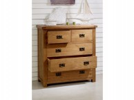 Birlea Malvern Oak 3 Plus 2 Chest Of Drawers Thumbnail