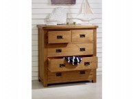 Birlea Malvern Oak 3 Plus 2 Chest Of Drawers Thumbnail