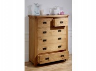 Birlea Malvern Oak 4 Plus 2 Chest Of Drawers Thumbnail