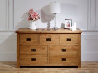 Birlea Malvern Oak 3 Over 4 Chest Of Drawers Thumbnail