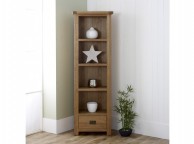 Birlea Malvern Oak 1 Drawer Bookcase Thumbnail