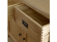 Birlea Malvern Oak 2 Drawer 2 Door Sideboard Thumbnail