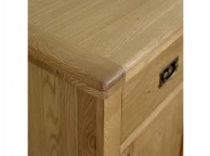 Birlea Malvern Oak 2 Drawer 2 Door Sideboard Thumbnail