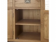 Birlea Malvern Oak 3 Drawer 3 Door Sideboard Thumbnail