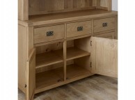 Birlea Malvern Oak 3 Drawer 3 Door Sideboard Thumbnail