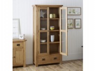 Birlea Malvern 2 Drawer Display Cabinet Thumbnail