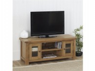 Birlea Malvern Oak Large TV Unit Thumbnail