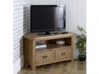 Birlea Malvern Oak Corner TV Unit Thumbnail