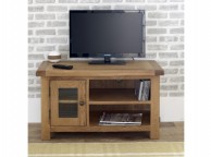 Birlea Malvern Oak Small TV Unit Thumbnail