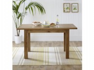 Birlea Malvern Oak Small Extending Dining Table Thumbnail