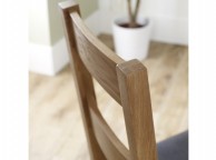 Birlea Malvern Oak Pair Of Ladder Back Dining Chairs Thumbnail