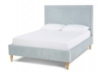 Serene Louise 4ft6 Double Duck Egg Fabric Bed Frame Thumbnail