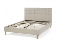 Serene Matilda 4ft6 Double Linen Fabric Bed Frame Thumbnail