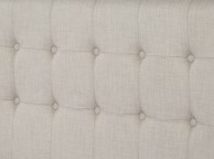 Serene Matilda 4ft6 Double Linen Fabric Bed Frame Thumbnail