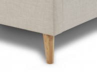 Serene Matilda 4ft6 Double Linen Fabric Bed Frame Thumbnail